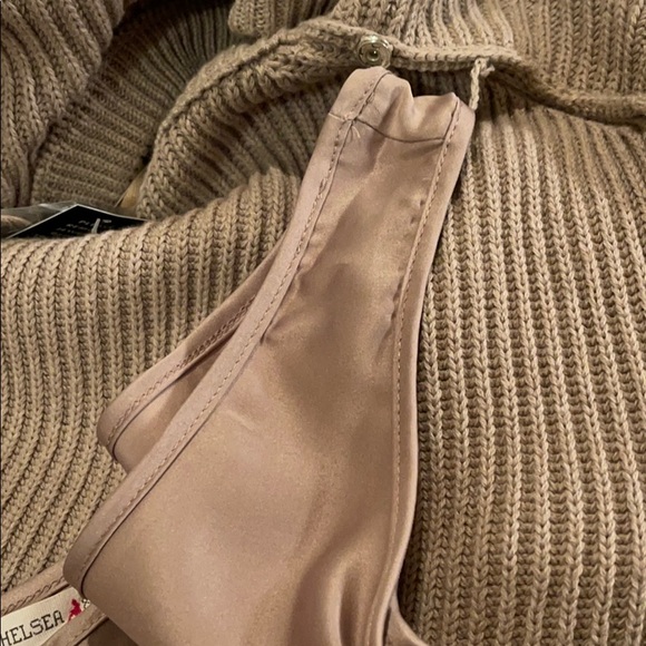 Chelsea & Violet Dresses Chelsea Violet Ribbed Sweater And Slip